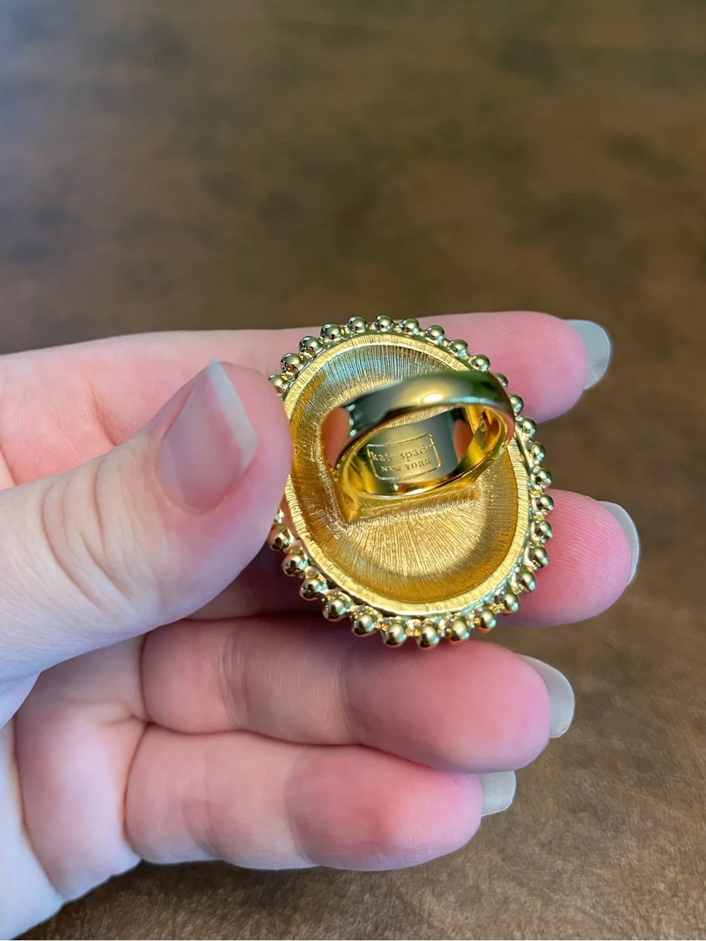 Vintage Kate spade cocktail ring
